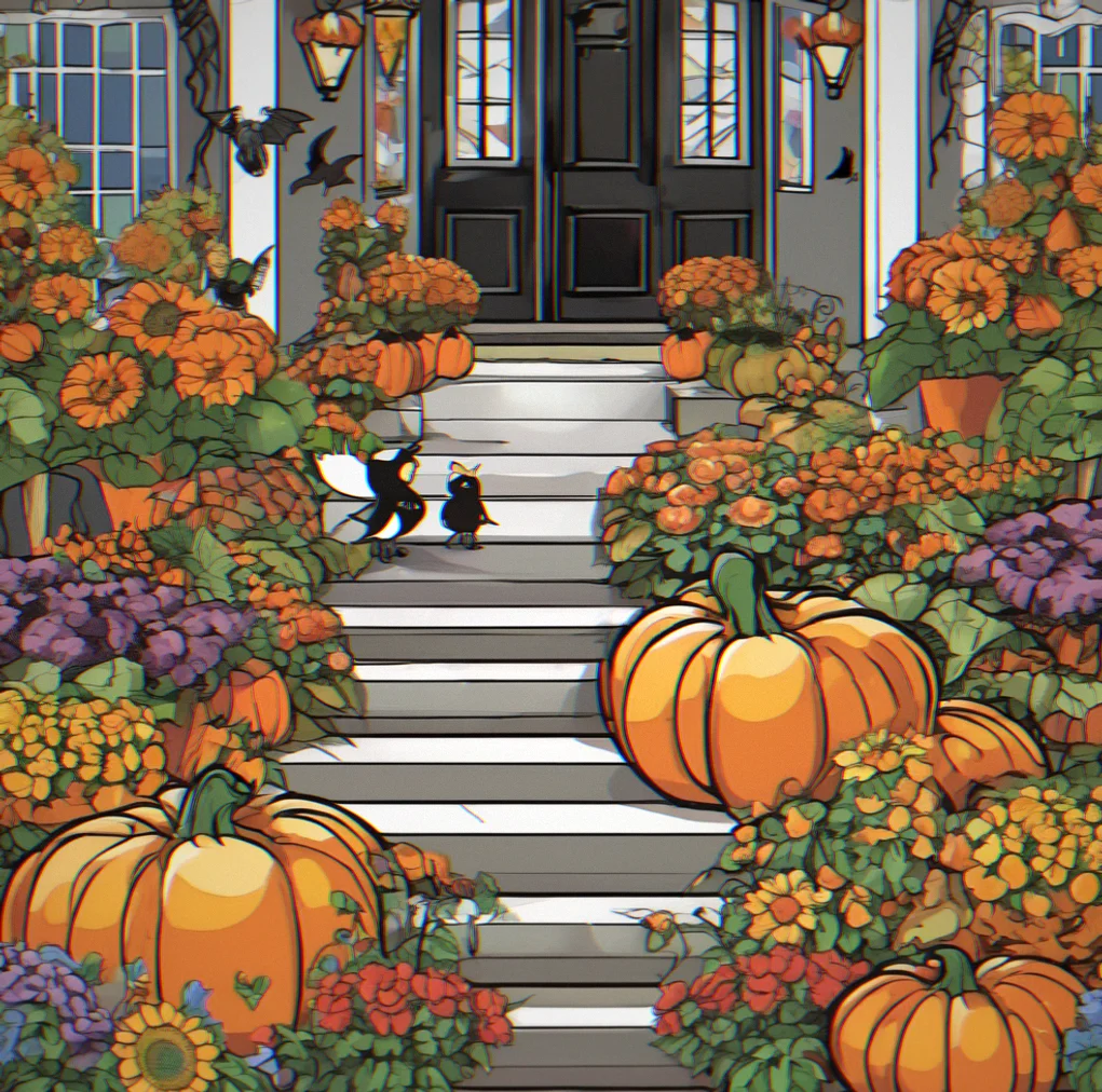 Halloween rolls around and suddenly you've got black roses, bone-white sunflowers, and pumpkin varieties to grow